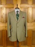 26/1081 vintage harry hall green keepers tweed riding / hacking jacket 44-45 regular to long
