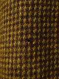 26/1091 near immaculate invertere brown check weave raglan field coat overcoat 44-46