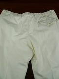 26/1099 kent haste lachter 2018 savile row bespoke cream white cotton chino trouser 38