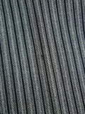 26/1109 near immaculate vintage 1983 savile row bespoke high-rise 'cashmere stripe' worsted morning trouser 34-38