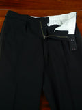 26/1116 immaculate vintage 1989 savile row bespoke heavyweight black wool shawl lapel dinner suit 42 regular to long