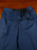 26/1111 near immaculate ede & ravenscroft 2-tone teal blue weave wool suit (rrp £795) 40 regular