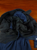 26/1111 near immaculate ede & ravenscroft 2-tone teal blue weave wool suit (rrp £795) 40 regular