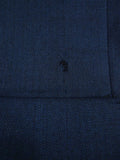26/1111 near immaculate ede & ravenscroft 2-tone teal blue weave wool suit (rrp £795) 40 regular