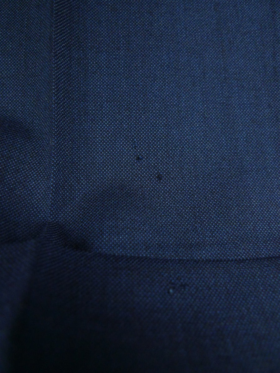 26/1111 near immaculate ede & ravenscroft 2-tone teal blue weave wool suit (rrp £795) 40 regular