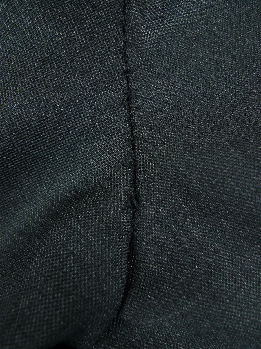26/1124 h. huntsman & sons 2003 savile row bespoke grey worsted trouser 38