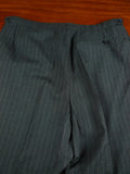 26/1133 vintage dege & sons 1978 savile row bespoke grey pinstripe worsted waistcoat & trouser 39 regular