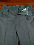 26/1134 vintage dege & sons 1991 savile row bespoke grey pick weave worsted waistcoat & trouser 41 regular
