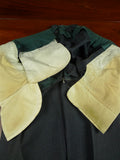 26/1134 vintage dege & sons 1991 savile row bespoke grey pick weave worsted waistcoat & trouser 41 regular