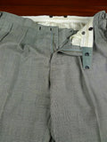 26/1128 vintage airey & wheeler savile row bespoke grey glen check worsted flannel suit 50 short