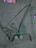 26/1129 immaculate vintage airey & wheeler savile row bespoke grey worsted & mohair suit 48 short