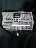 26/1129 immaculate vintage airey & wheeler savile row bespoke grey worsted & mohair suit 48 short