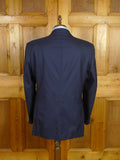 26/1137 immaculate ede & ravenscroft navy blue d/b wool blazer 46 regular
