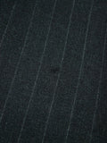 26/1127 vintage airey & wheeler savile row bespoke grey pin-stripe worsted & mohair suit 48 short