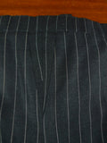 26/1125 vintage airey & wheeler savile row bespoke heavyweight grey pin-stripe worsted suit 45 short