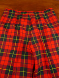 26/1141 immaculate huntsman savile row bespoke tartan evening dress trouser 34-38