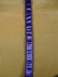 26/1157 immaculate hayward savile row london 100% cashmere violet purple woven straight blade tie