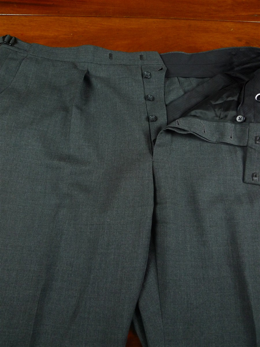 26/1135 immaculate cordings of piccadilly grey worste wool suit 48 regular