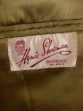 26/1151 vintage 1950s 1960s extra-heavyweight crombie wool british warm style overcoat 38