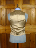 26/1148 hackett 100% linen d/b morning waistcoat 38 long