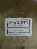 26/1148 hackett 100% linen d/b morning waistcoat 38 long