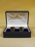 18/1152 brand new benson and clegg queens college cambridge cufflinks rrp £70 (esc019)