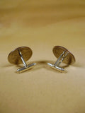 18/1351 brand new benson and clegg 'usa state quarter - nevada' coin t-bar cufflinks rrp £100 (cc2106)