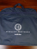 22/0774 hidalgo brothers savile row bespoke grey suit carry bag cover